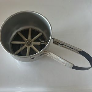 EUC Vintage Foley stainless steel flour sifter